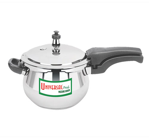 Aluminium Pressure Cooker Handi Model with Outer Lid